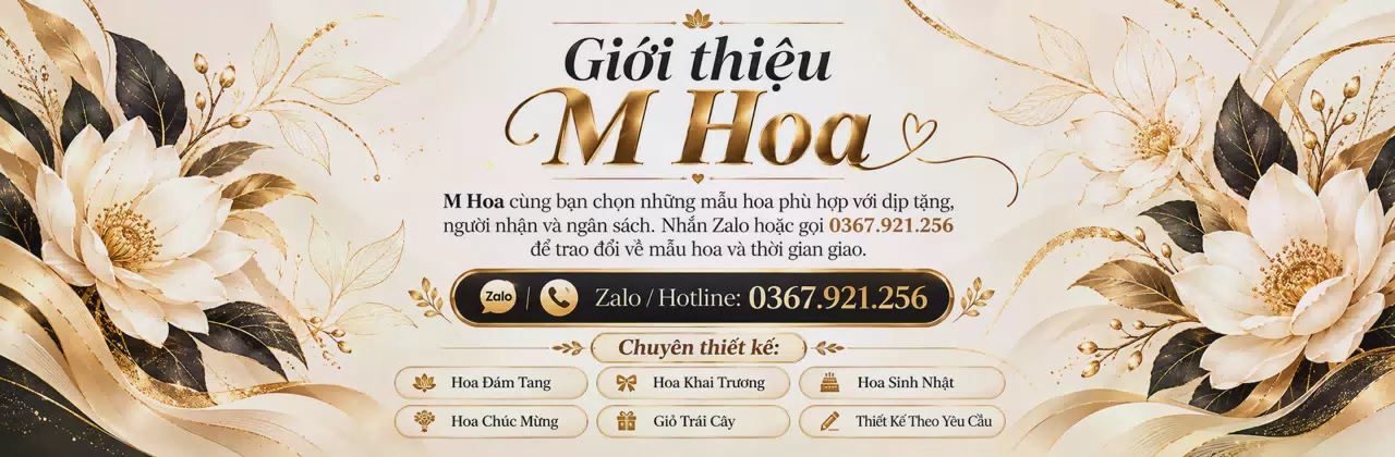 Ảnh bìa Shop hoa tươi Phường Tịnh Biên An Giang - Đồng hành cùng những dịp đặc biệt